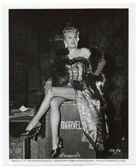 Barbara Stanwyck Leggy Saloon Girl 1953 Vintage Orig Photo All I Desire