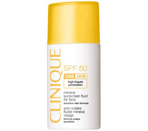Clinique Spf 50 Mineral Sunscreen Fluid For Face 1 Fl Oz