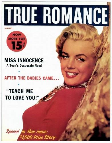 True Romance Marilyn Monroe Magazine Navybrat22 Flickr