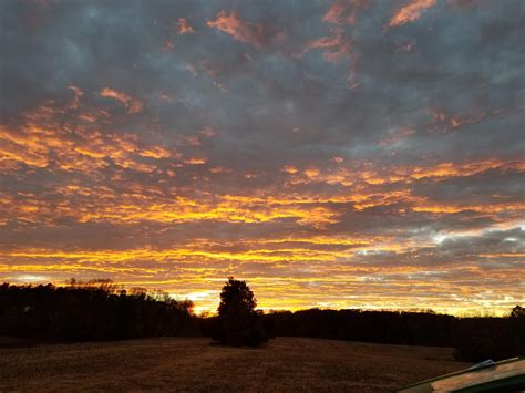 Sunset Over Virginia Farmlandtaken Nov6508pm 4023 X 3024 R