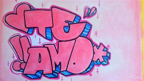 Top 112 Imagenes De Te Amo En Graffiti Para Dibujar Smartindustrymx