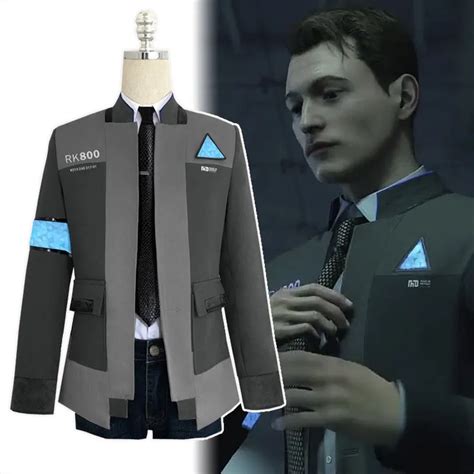 Detroit Become Human Suit Detroit Become Human Cosplay Kellydli