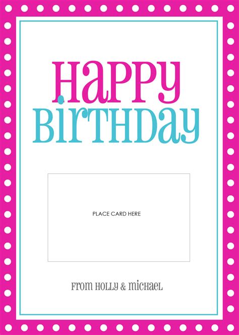 Maybe you would like to learn more about one of these? Lauren Chow Designs: Gift card templates