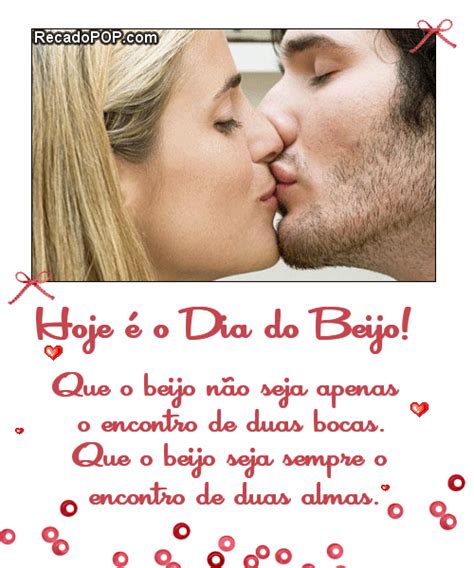 Mensagens De Dia Do Beijo Para Facebook