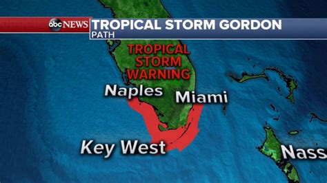 Tropical Storm Warning Issued For Gulf Coast Good Morning America