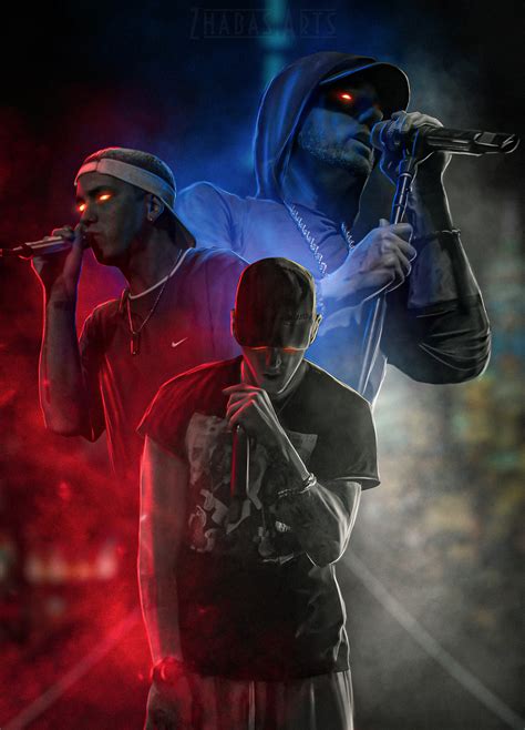 Artstation Eminem Rap God
