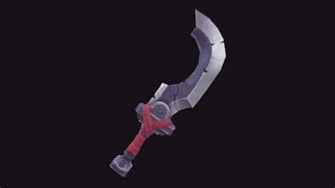 Stylized Sword Free Tutorial Finished Projects Blender Artists