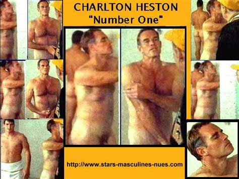 Charlton Heston Nu Stars Masculines Nues