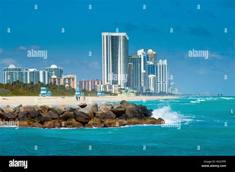 Florida Haulover Beach Park High Rise Residential Condominiums Of The