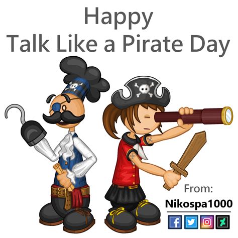 Happy Talk Like A Pirate Day By Nikospa1000 On Deviantart
