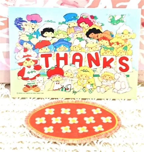 Vintage S Strawberry Shortcake Berry Happy Home Living Room Mat Rug