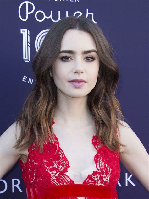 Lily Collins Cleavage The Fappening Leaked Photos 2015 2021