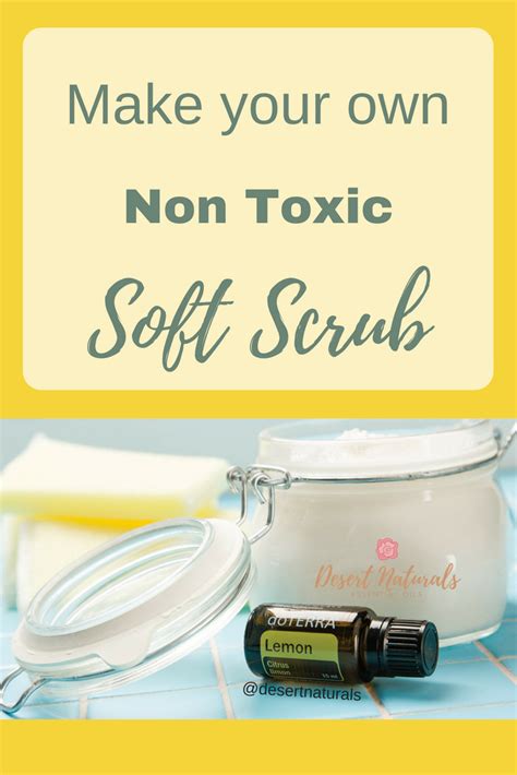 Please read my essential oil common sense safety page before using this or any essential oil recipe. DIY Soft Scrub with Lemon Essential Oil | Essential oils cleaning, Lemon essential oils ...