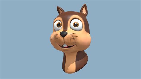 Stylized Chipmunk Character 2 Buy Royalty Free 3d Model By Ryan King