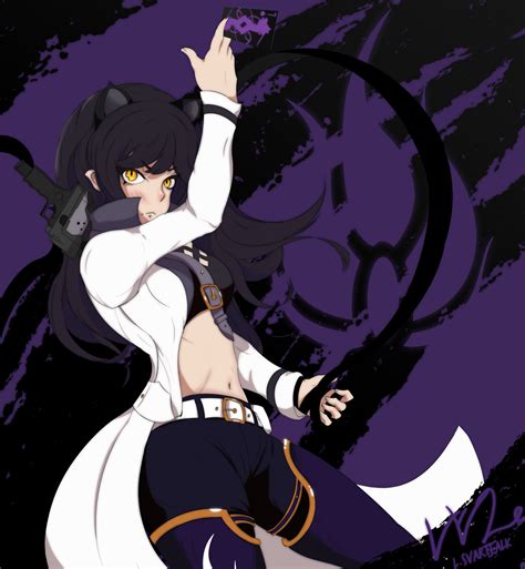 Artstation Blake Belladonna Rwby Fan Art