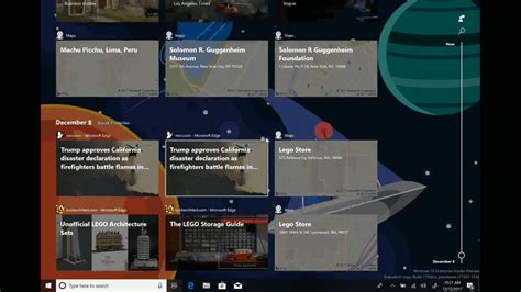 Expect Windows Timeline But Not Sets In Windows 10 Rs4