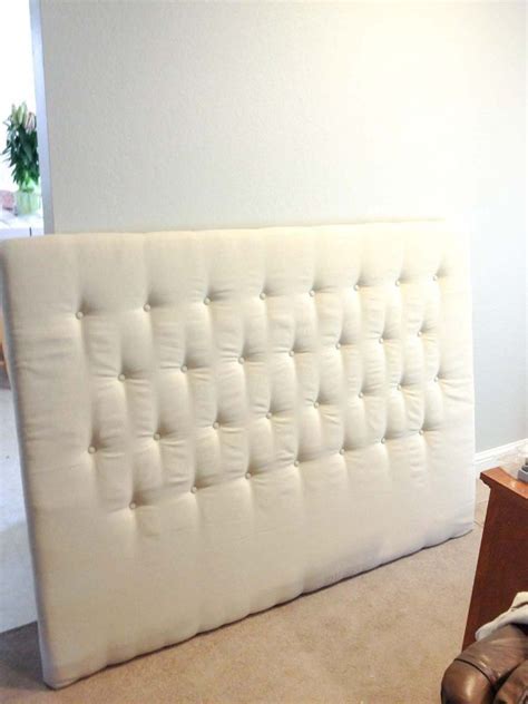 How To Diy Upholstered Headboard With Tufted Buttons Save Money In