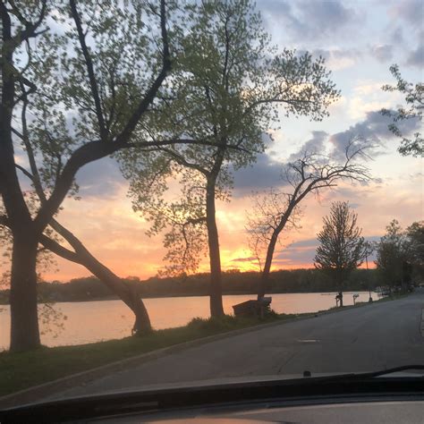 Long Lake Illinois May 2015 Sunset By Jaimeleev Skier Long Lake