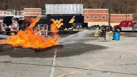 Firefighters train with live burn in Logan County, West Virginia