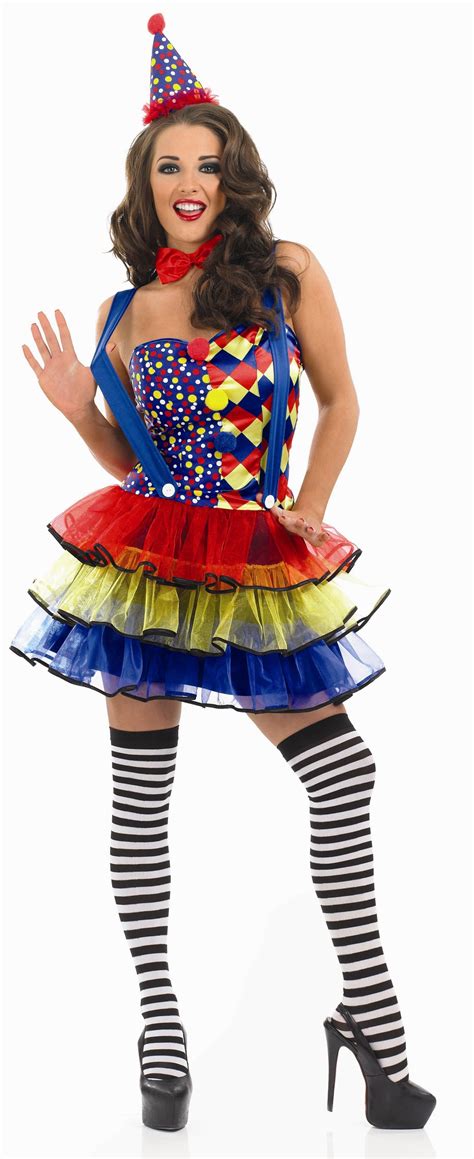 Plus Size Cutie Clown Costume