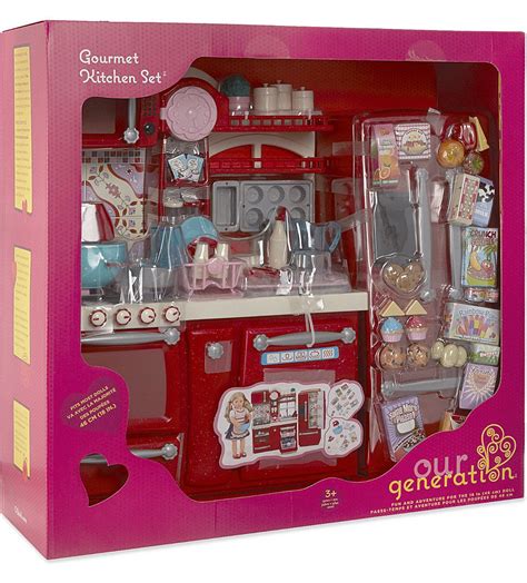 our generation gourmet kitchen set £109 american girl doll room american girl doll