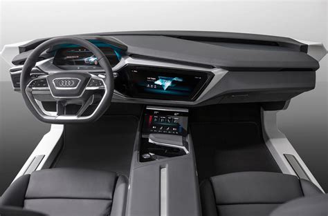 The future of electronic interior with an option to interact with social media friends. Audi reveals new interior concept at CES | Autocar
