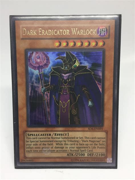 Dark Eradicator Warlock Ultra Sd6 En001 — Transcend Cards
