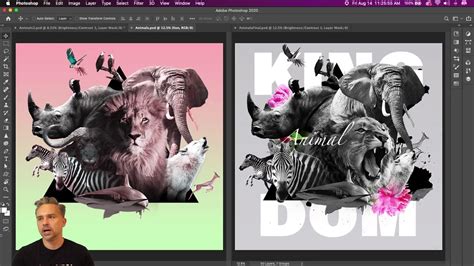 How To Create A Complex Collage In Photoshop Photoshopmasterclass