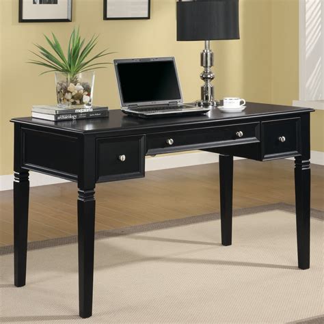 Shop Coaster Fine Furniture Transitional Black Writing Desk At