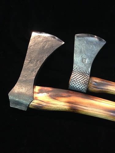 Hand Forged Axes Hand Forged Axe Shawn Cunningham Flickr