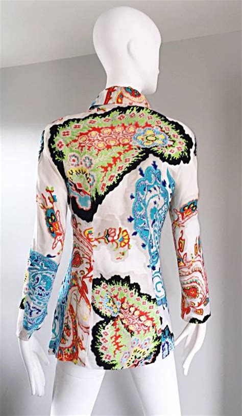 christian lacroix vintage embroidered amazing colorful 1990s 90s jacket blazer at 1stdibs