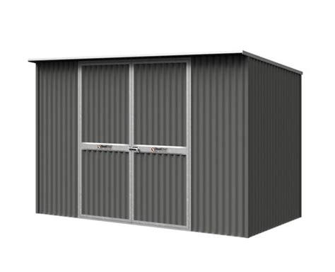 Skillion Roof Steel Frame Corrugated Shed Steelchief
