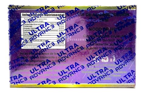Ultra Advanc3 Gold 30 Cápsulas De 500 Mg Original Gold Mercadolibre