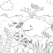 Dibujos De Paisajes Con Animales Y Plantas Para Colorear - Para Colorear