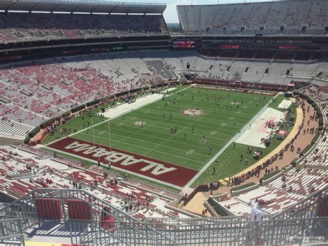 Bryant Denny Stadium Seating Chart A Visual Reference Of Charts