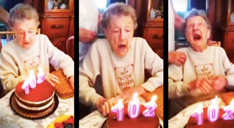 this 102 year old grandma had a big surprise for her birthday party heartwarming
