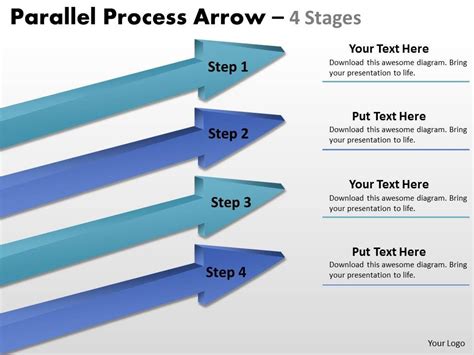 Parallel Process Stages Powerpoint Presentation Pictures Ppt