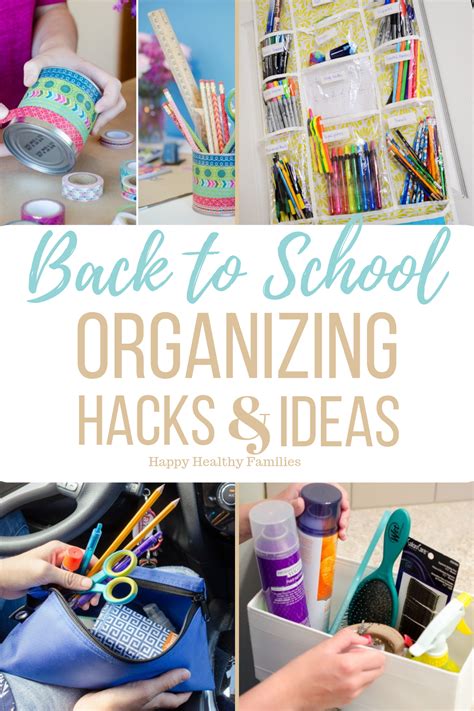 Simple Diy Organization Hacks And Ideas For Back To School Back To