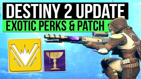 Destiny 2 Hidden Exotic Perks New Patch Inbound Loot Based
