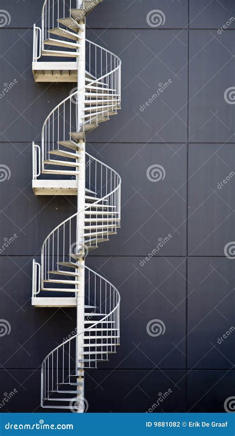Emergency Stairs Stock Photo Image Of Staircase Safety 9881082