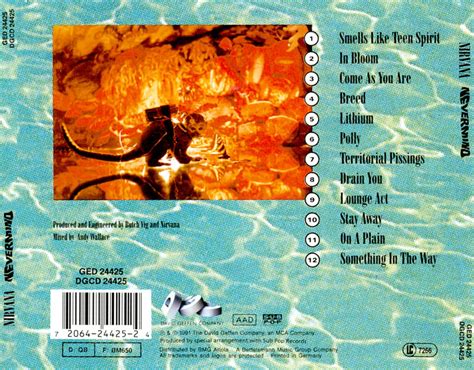 Spencer elden claims that neither he nor his legal guardians gave their consent to use the photo. Beth Fussey A2: Digipak Analysis 3: Nirvana - Nevermind