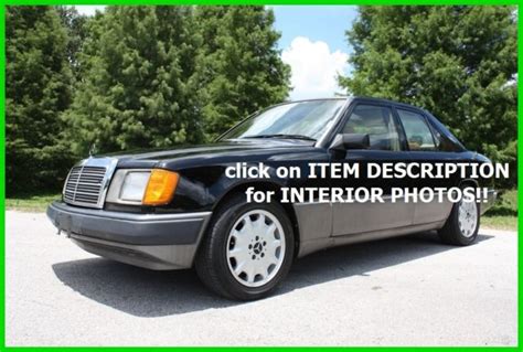 Maybe you would like to learn more about one of these? 1992 MERCEDES 300D 2.5 TURBO DIESEL W124 AUTOMATIC FLORIDA NO RESERVE!! for sale: photos ...