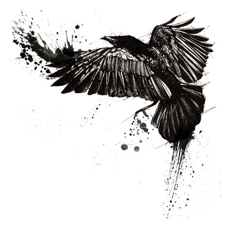 Pin By Danielle A On Drawing Inspiration Writing Tattoos Crow Tattoo
