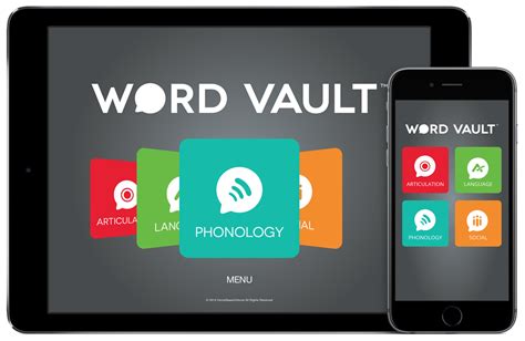 Easily find the best apps for speech therapy treatment and aphasia type. Word Vault App Preview | HomeSpeechHome