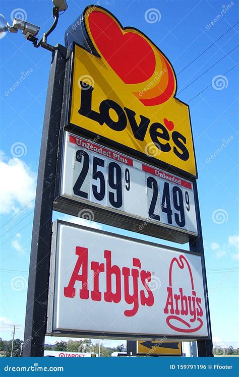 Loves Travel Stop Sign Editorial Photo Image Of Numbers 159791196