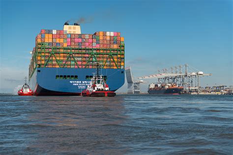 The algeciras class is a class of container ships consisting of 12 vessels in total. UK debut on the Thames for world's biggest container ship