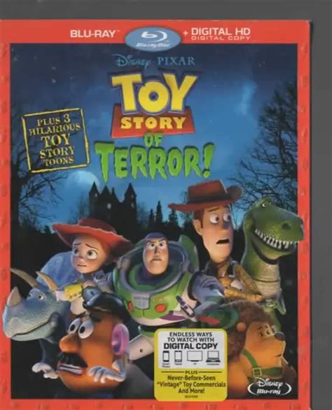 Disney Pixar Toy Story Of Terror Halloween Blu Ray New Sealed With