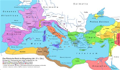 Mapa Del Imperio Roman