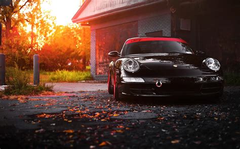 Black Porsche 911 Wallpaper Hd Car Wallpapers Id 6022