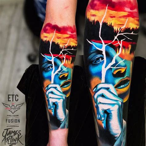40 Colorful Half Sleeve And Forearm Tattoos ~ Ink Lovers Forearm
